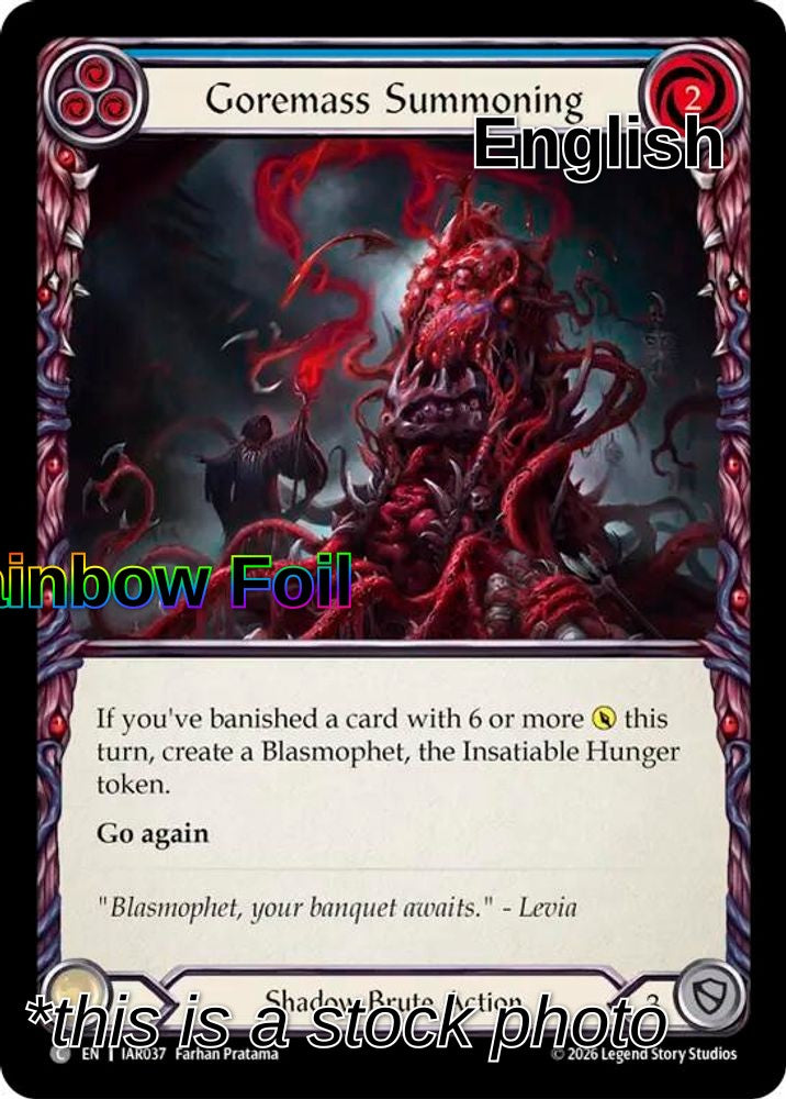 Goremass Summoning
