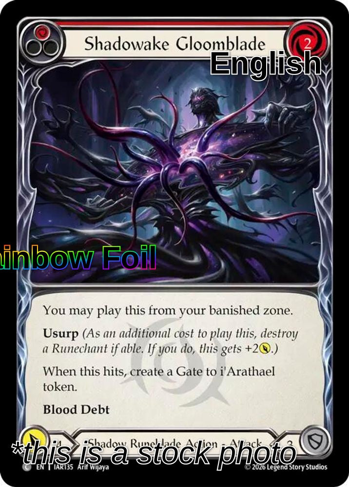 Shadowake Gloomblade (Red)