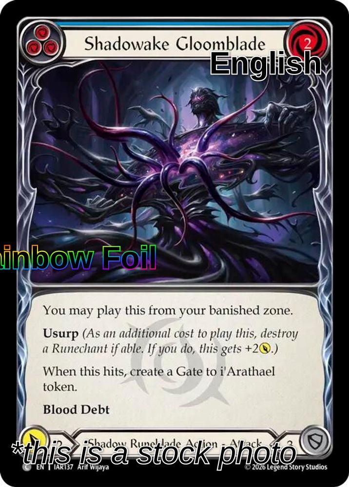 Shadowake Gloomblade (Blue)