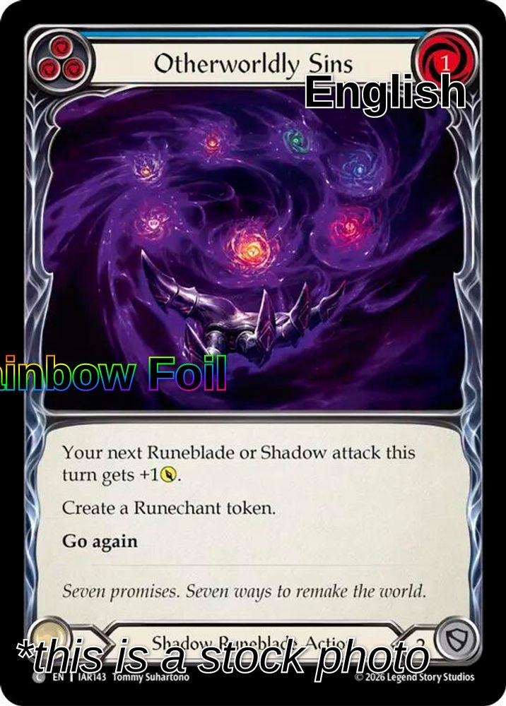 Otherworldly Sins (Blue)