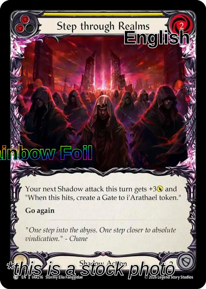 Step through Realms (Yellow)