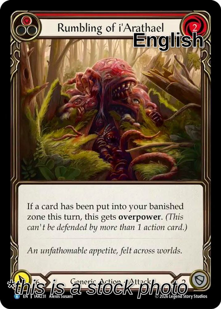 Rumbling of i'Arathael