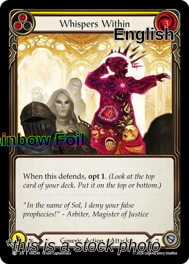 Whispers Within (Yellow)