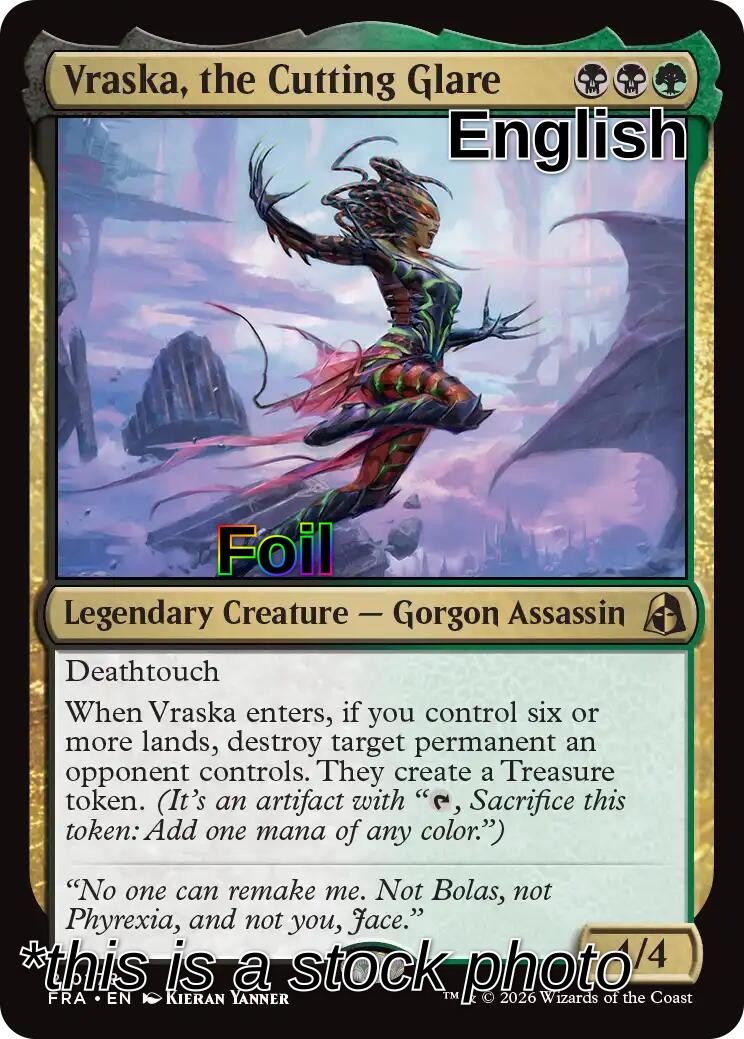 Vraska, the Cutting Glare