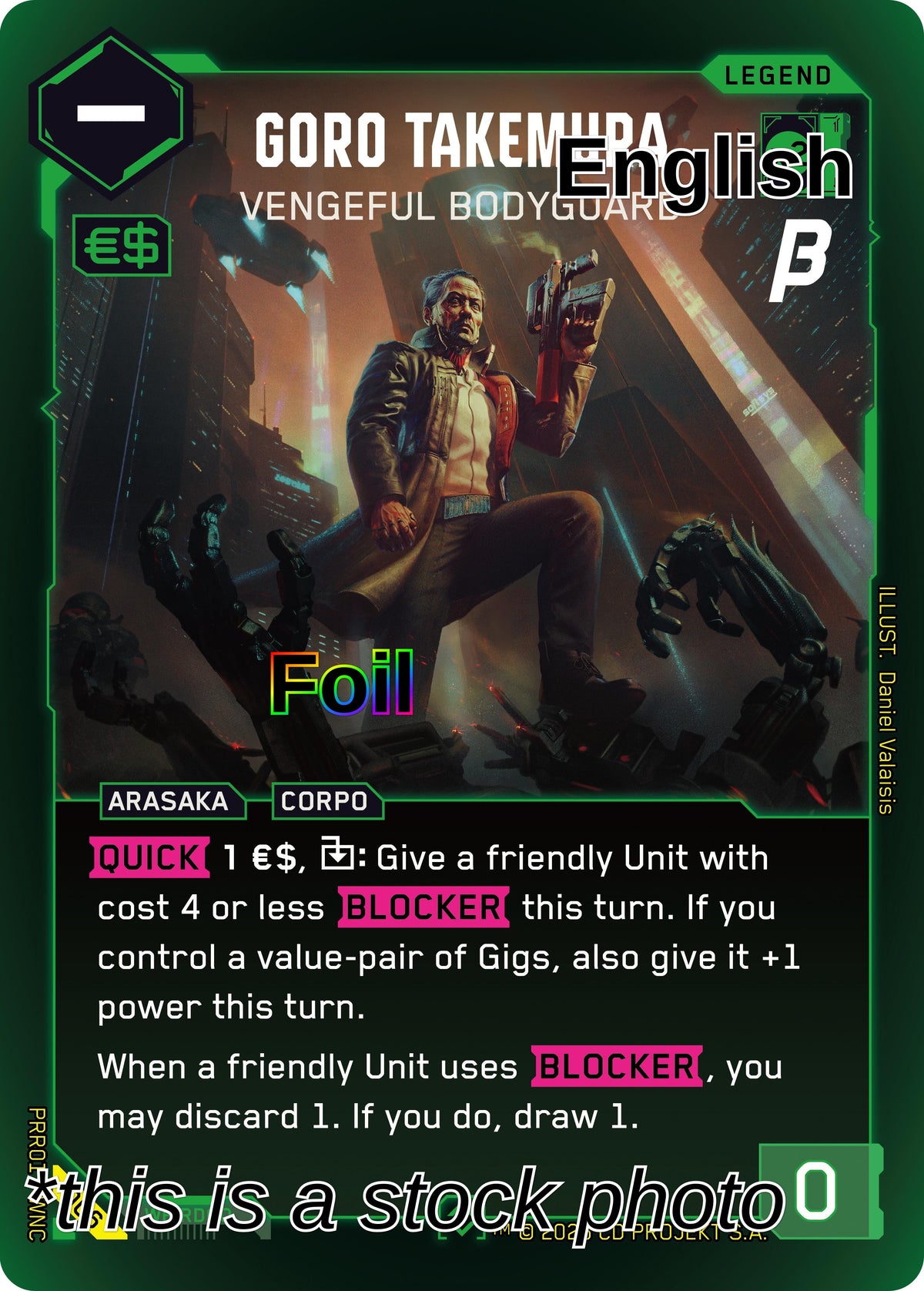 Goro Takemura - Vengeful Bodyguard