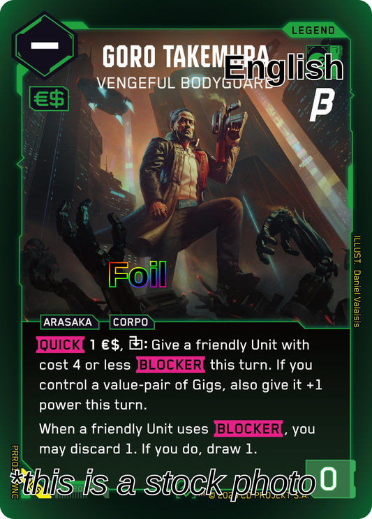 Goro Takemura - Vengeful Bodyguard