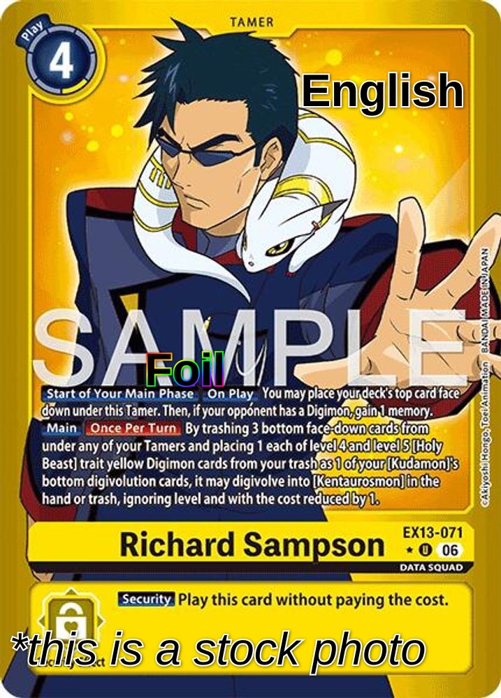Richard Sampson (Limited Foil)