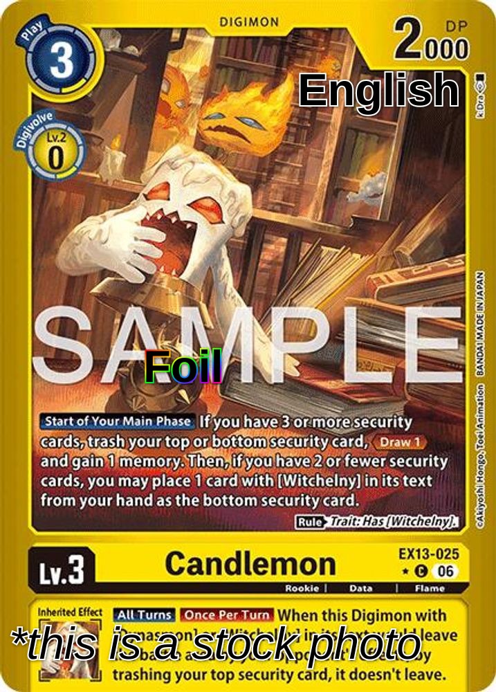 Candlemon (Limited Foil)