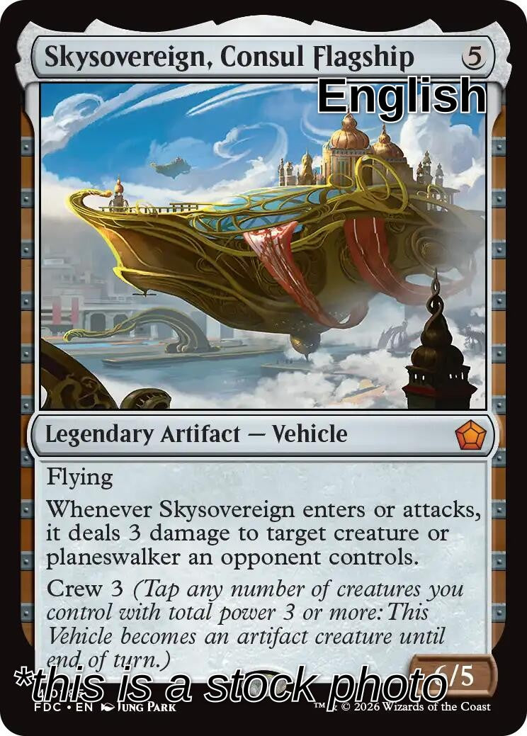 Skysovereign, Consul Flagship