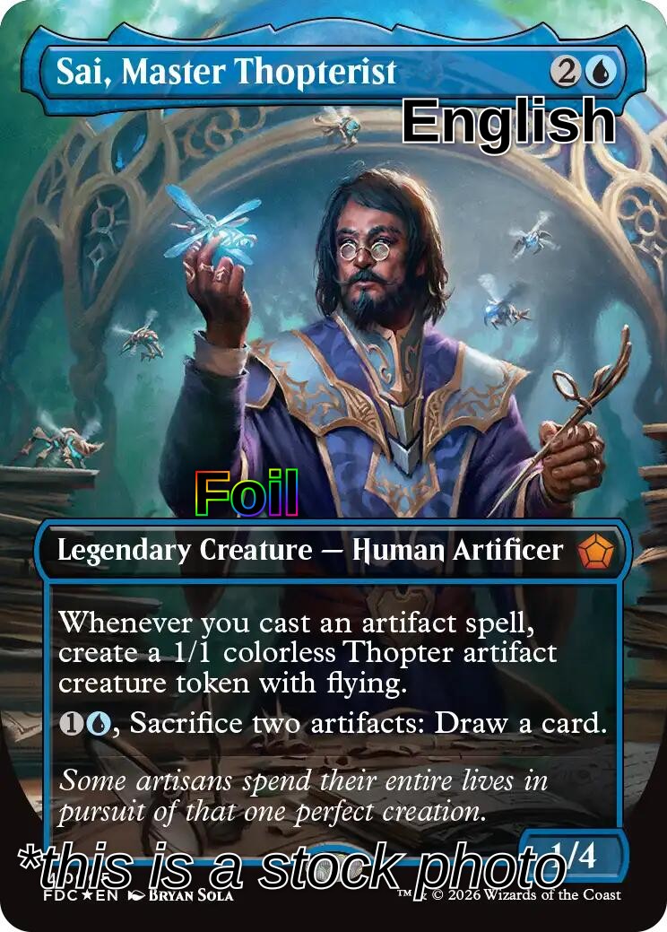Sai, Master Thopterist (Borderless)