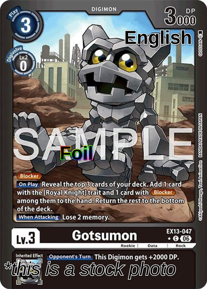 Gotsumon (Limited Foil)