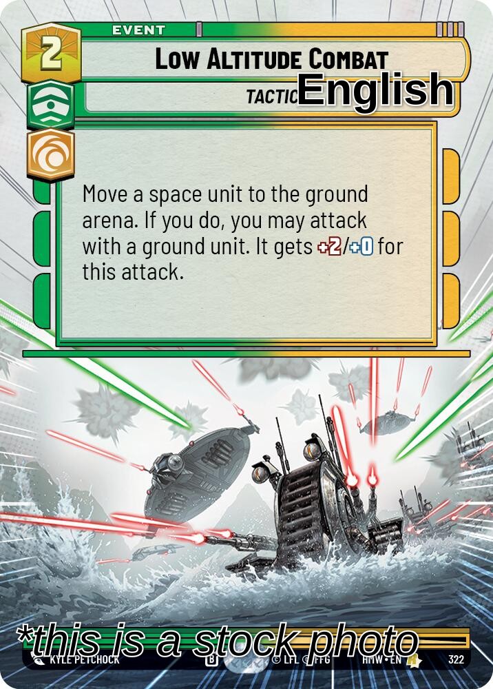 Low Altitude Combat (Hyperspace)