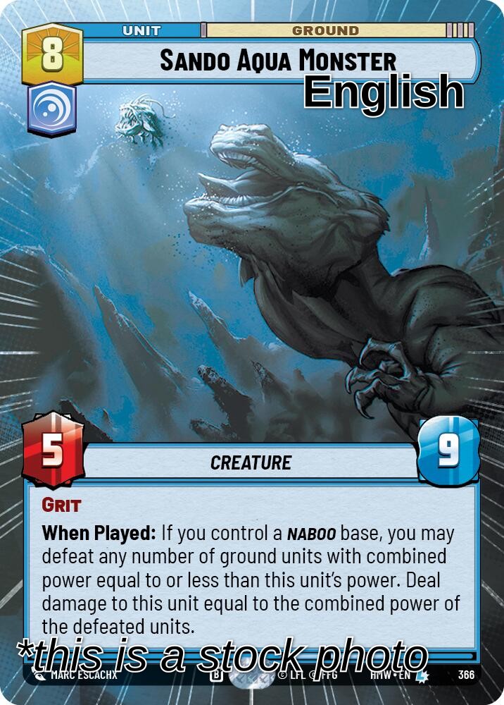 Sando Aqua Monster (Hyperspace)