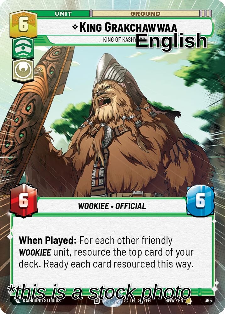 King Grakchawwaa - King of Kashyyyk (Hyperspace)