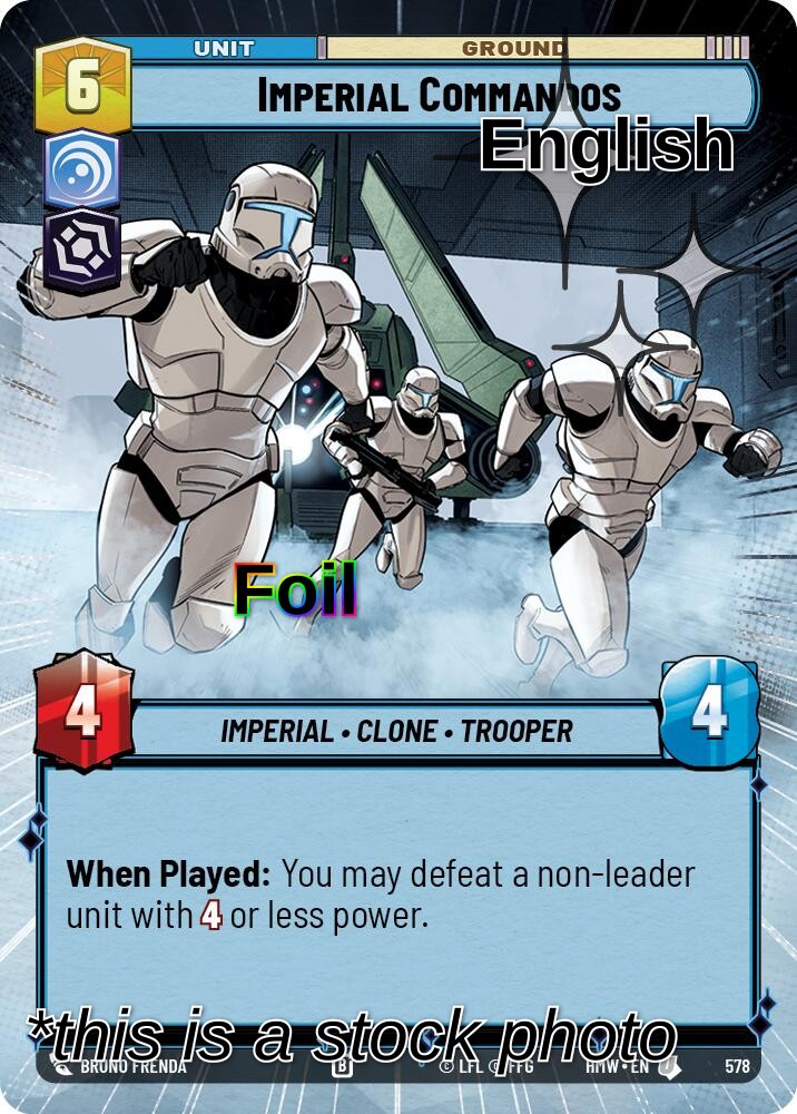 Imperial Commandos (Hyperspace Foil)