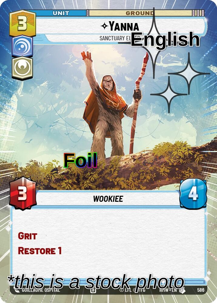 Yanna - Sanctuary Elder (Hyperspace Foil)