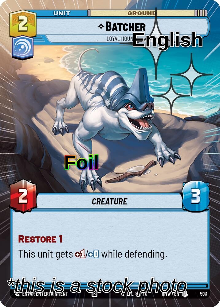 Batcher - Loyal Hound (Hyperspace Foil)