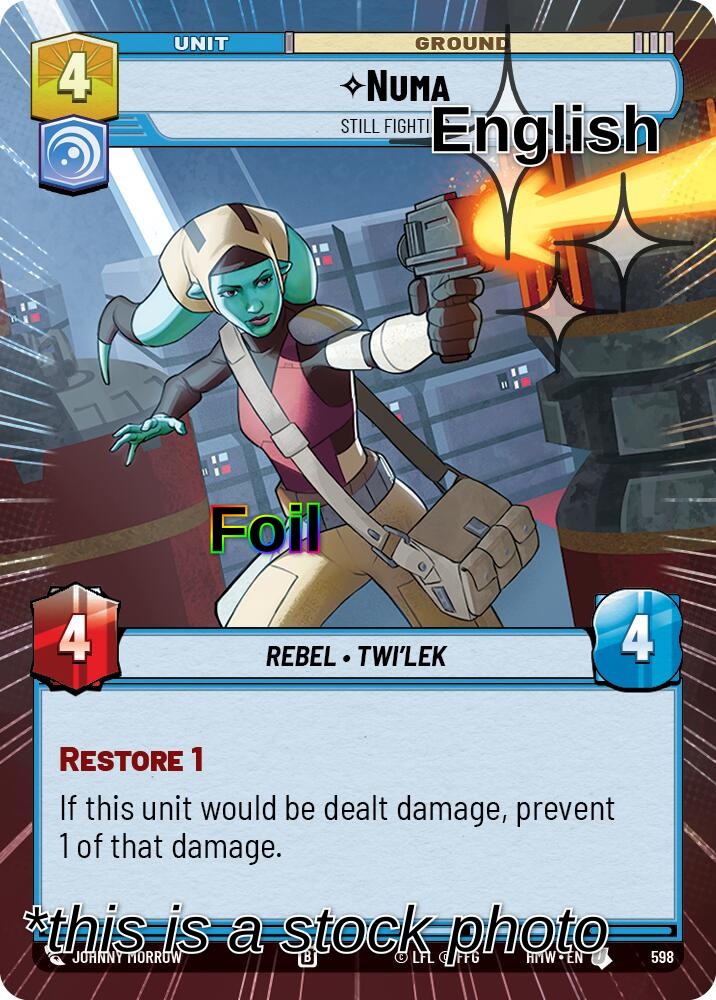 Numa - Still Fighting (Hyperspace Foil)