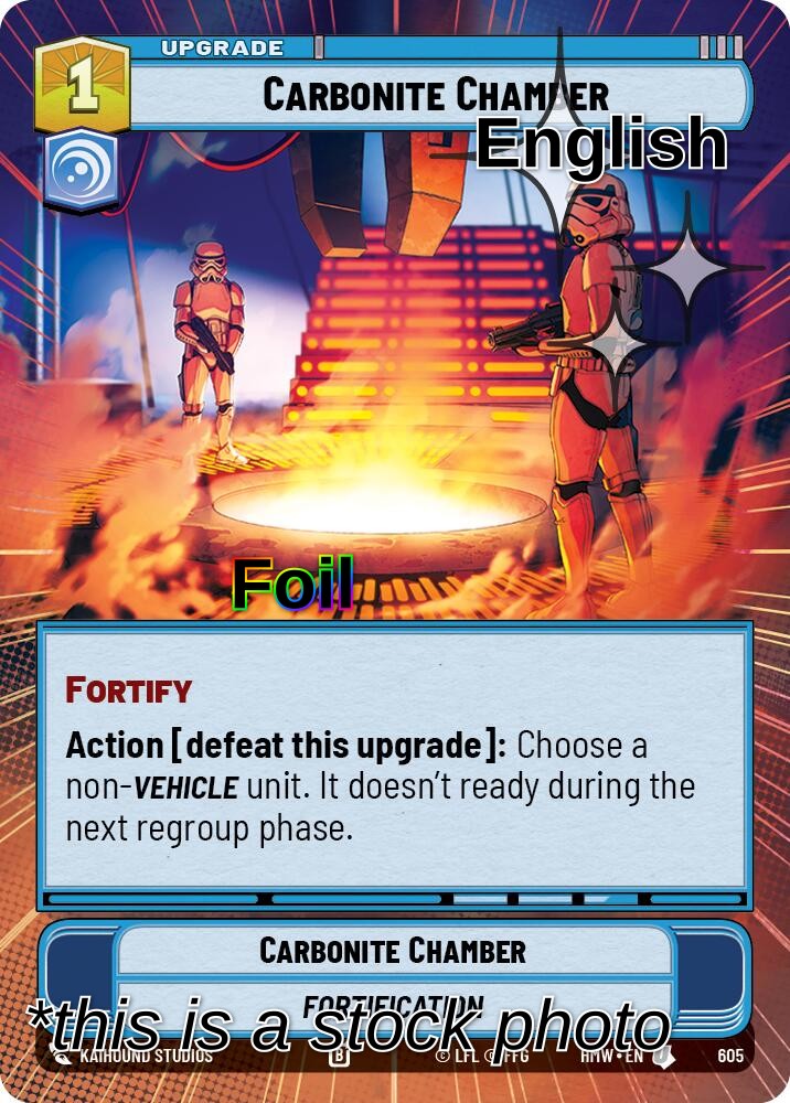 Carbonite Chamber (Hyperspace Foil)
