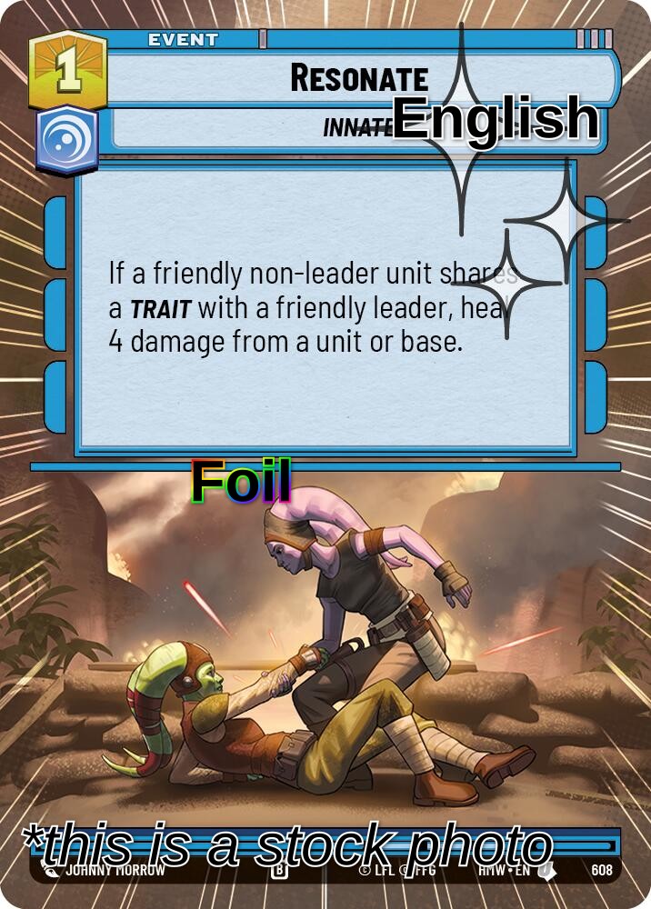 Resonate (Hyperspace Foil)