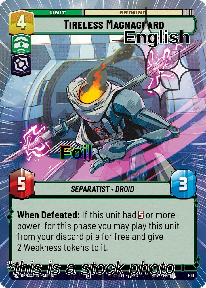 Tireless Magnaguard (Hyperspace Foil)
