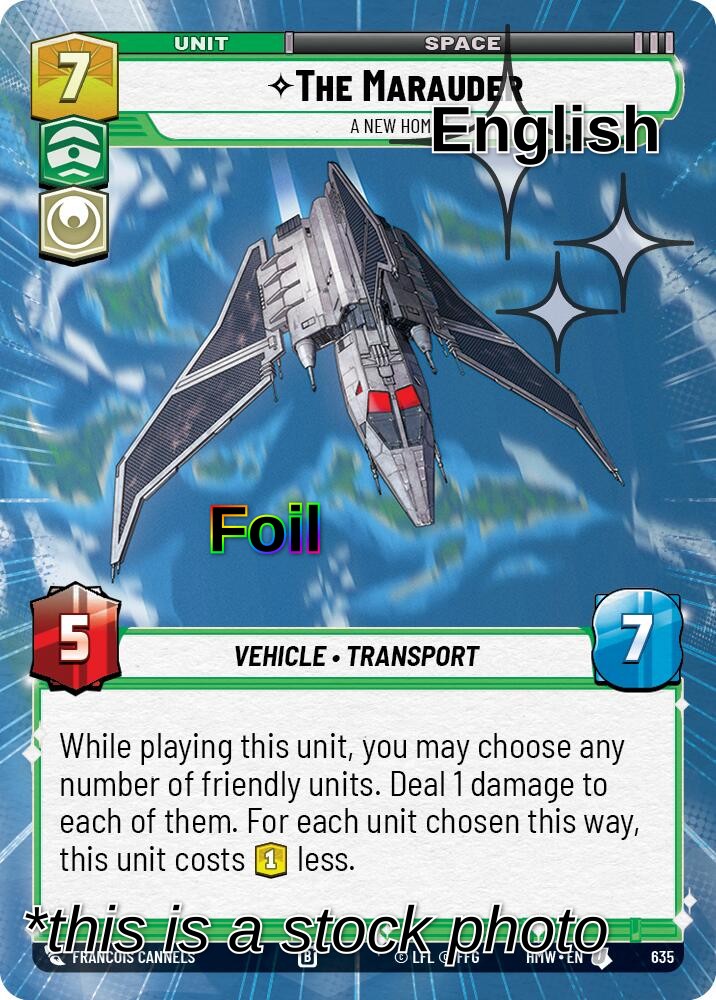 The Marauder - A New Home (Hyperspace Foil)