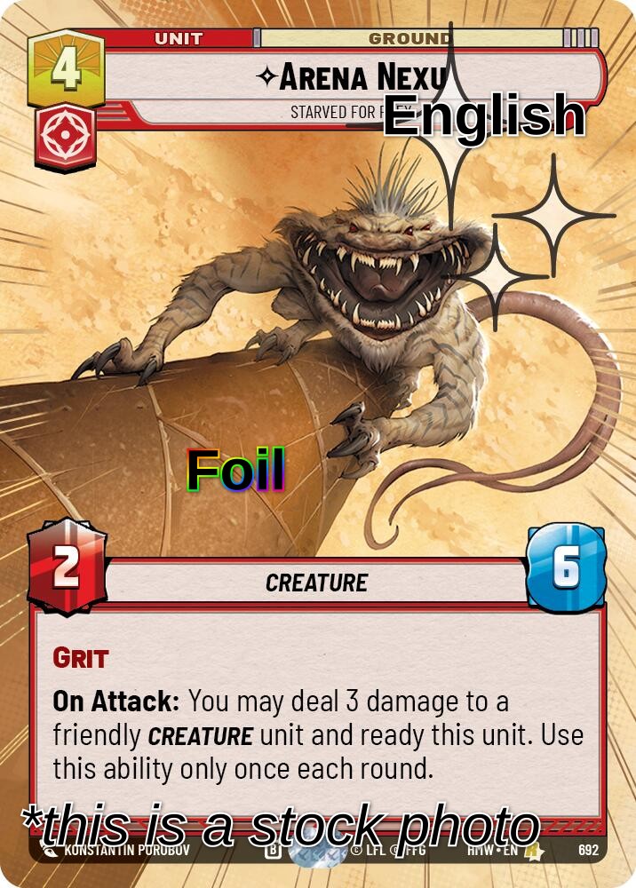 Arena Nexu - Starved for Prey (Hyperspace Foil)
