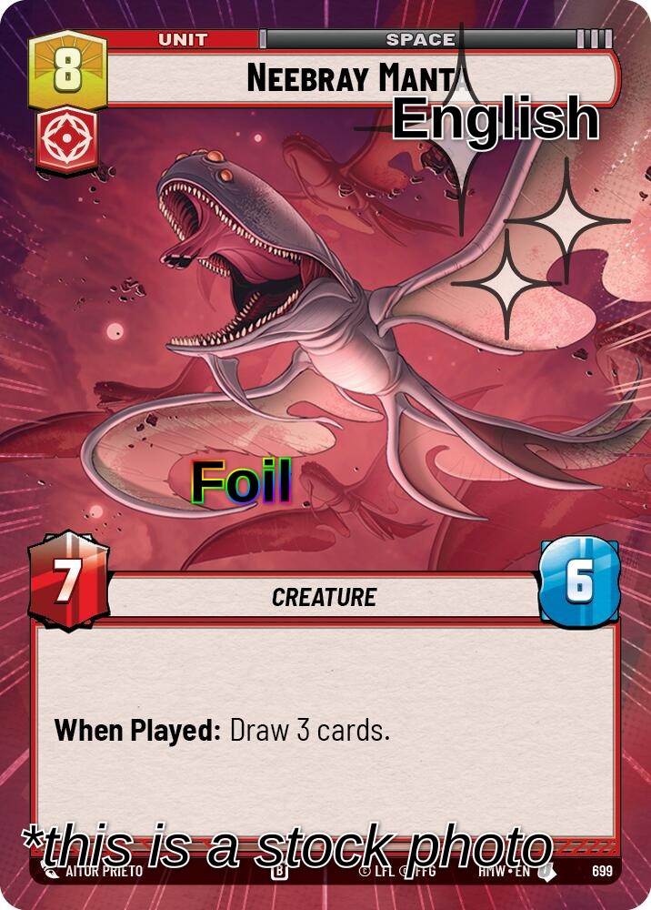 Neebray Manta (Hyperspace Foil)