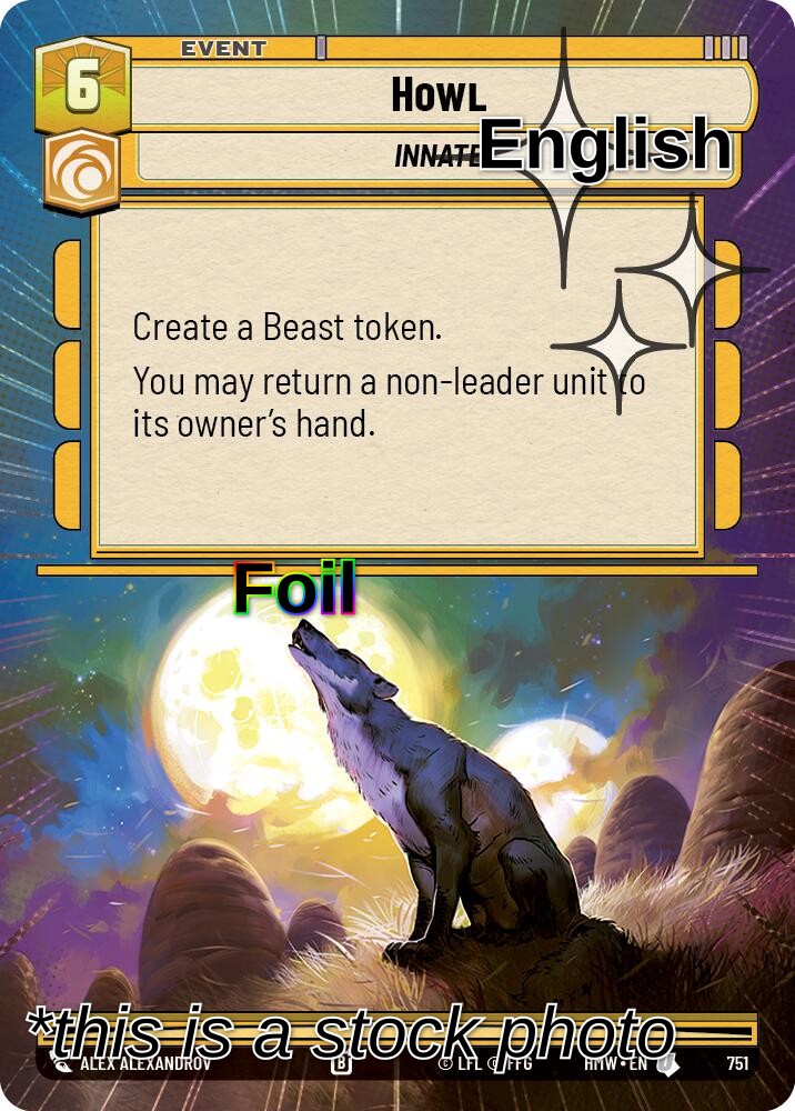 Howl (Hyperspace Foil)
