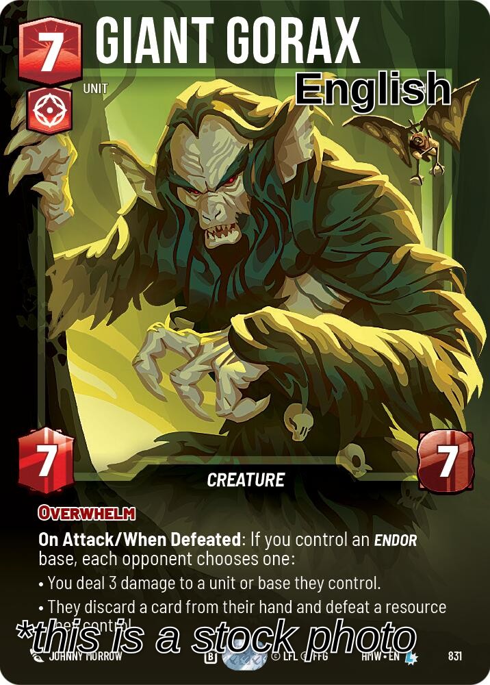 Giant Gorax (Prestige)