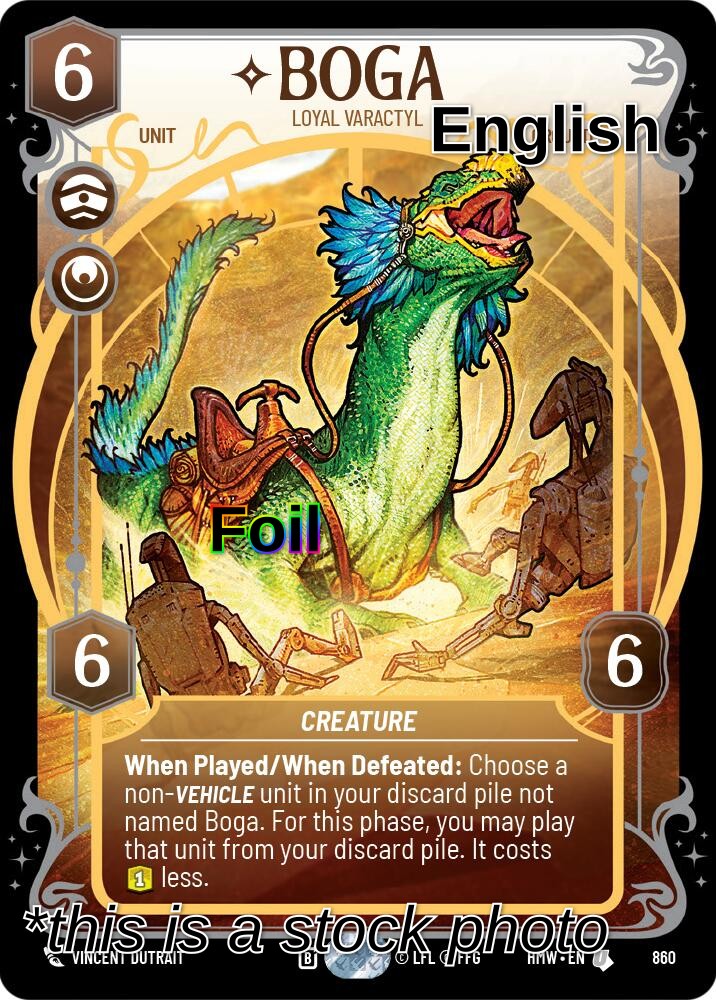 Boga - Loyal Varactyl (Prestige Foil)