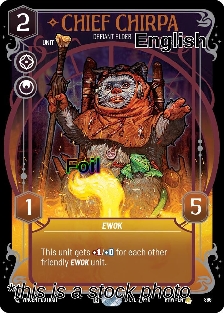 Chief Chirpa - Defiant Elder (Prestige Foil)