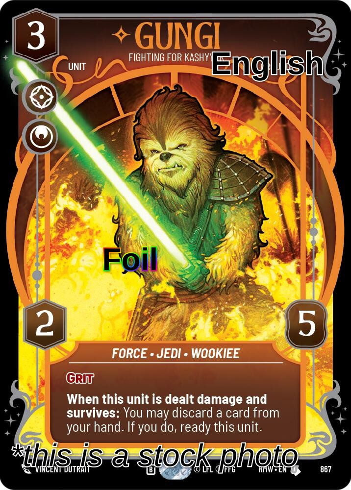 Gungi - Fighting for Kashyyyk (Prestige Foil)