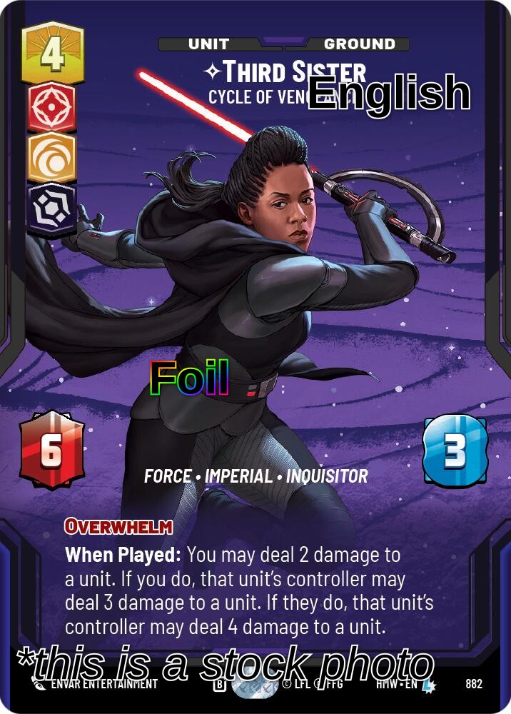 Third Sister - Cycle of Vengeance (Prestige Foil)