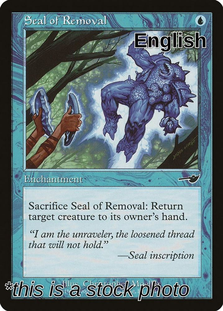 Seal of Removal
