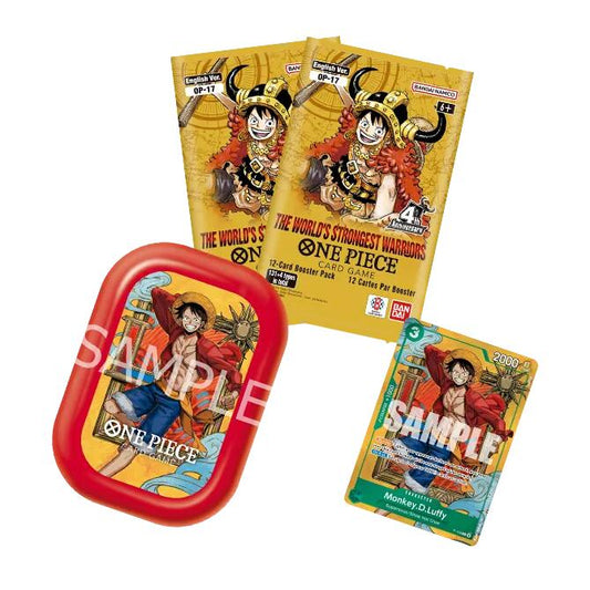 One Piece Mini Case Set Vol. 3 -Monkey.D.Luffy- (Sunohara Artwork)
