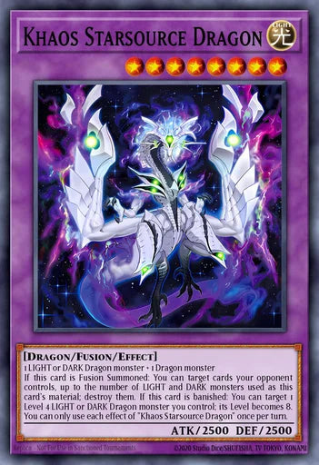 Khaos Starsource Dragon [OP28 - OP28-EN008 Super Rare] - OTS Tournament Pack 28
