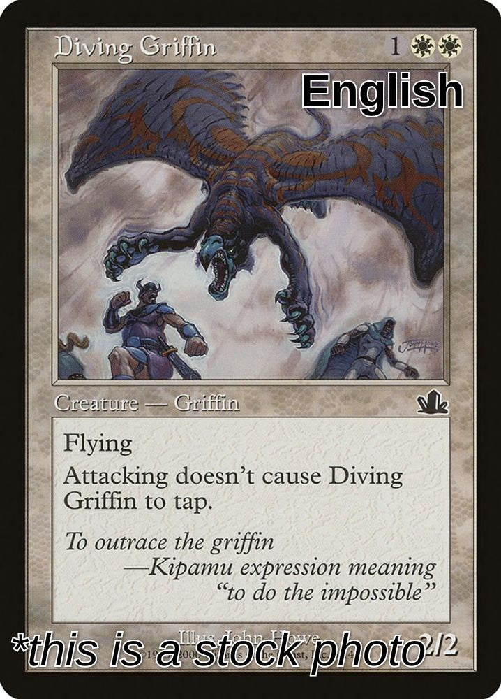 Diving Griffin