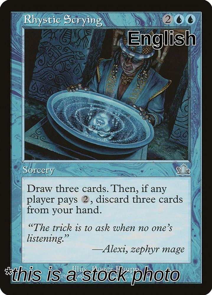 Rhystic Scrying