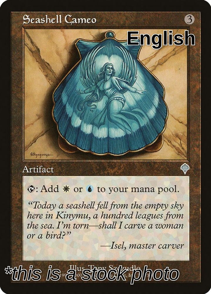 Seashell Cameo