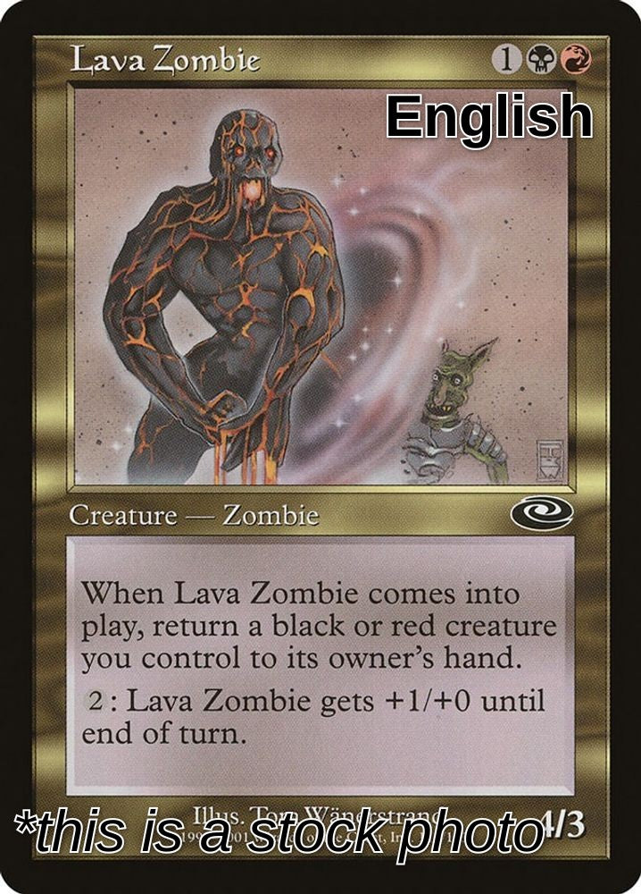 Lava Zombie