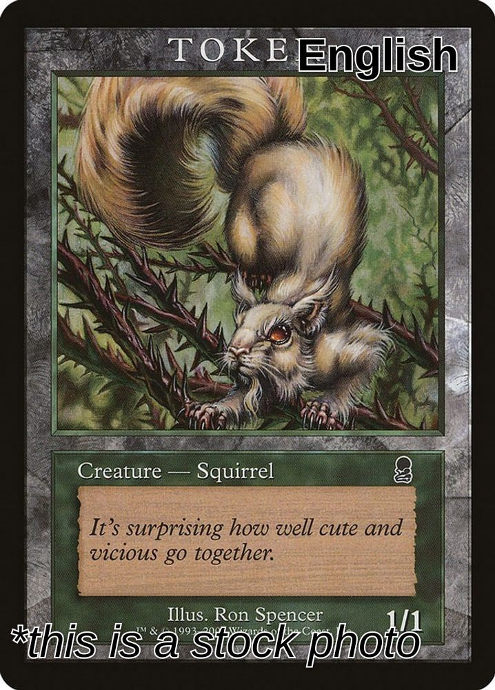 Squirrel Token (ODY)