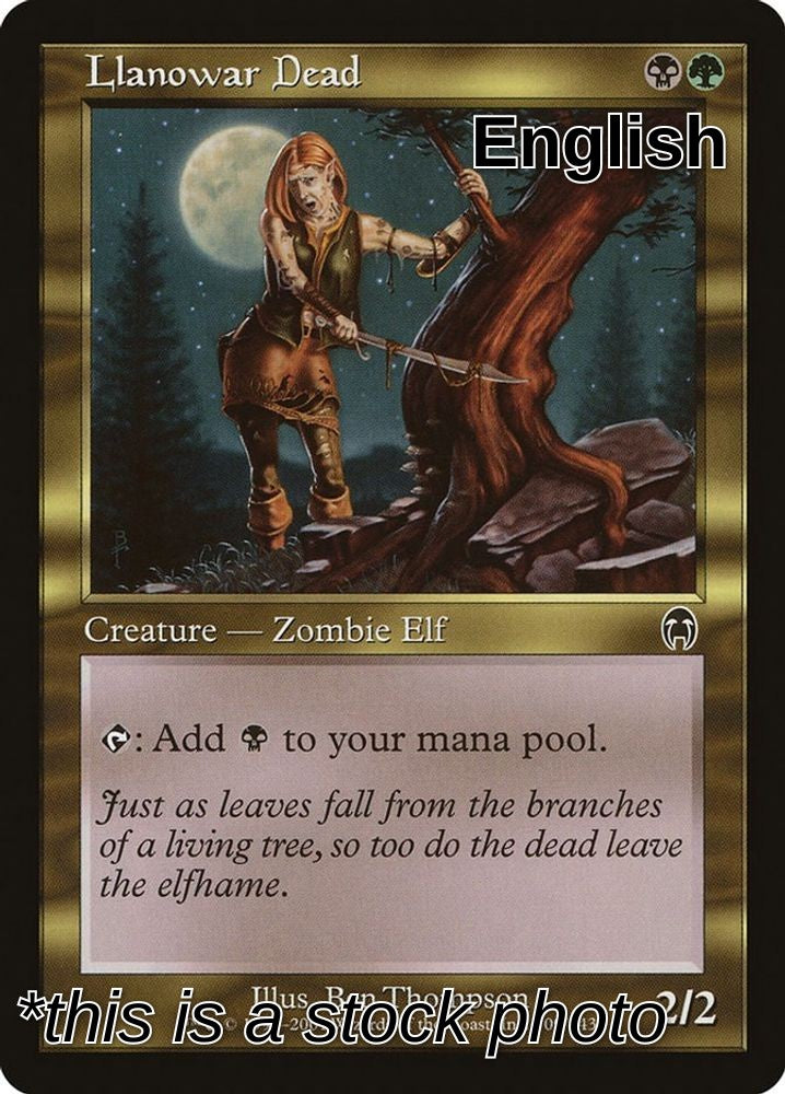 Llanowar Dead