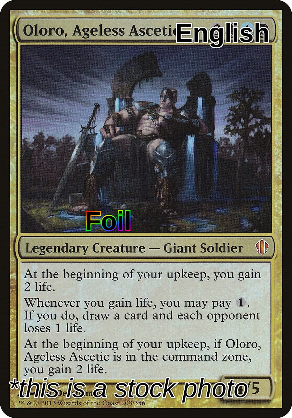 Oloro, Ageless Ascetic (Commander 2013)