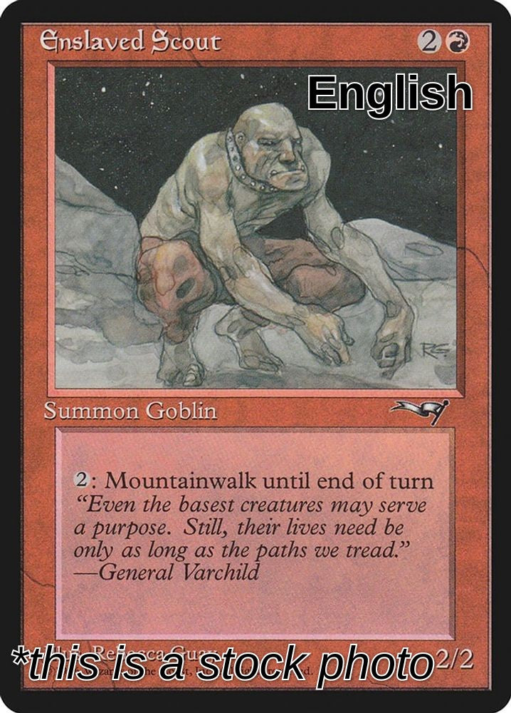 Enslaved Scout