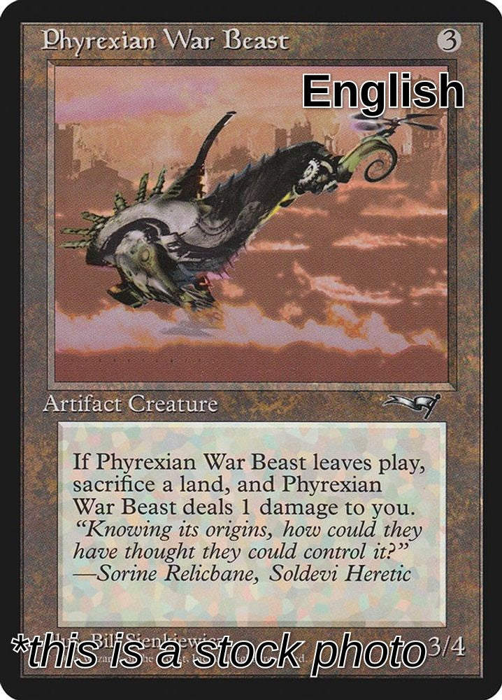 Phyrexian War Beast (Facing Right)