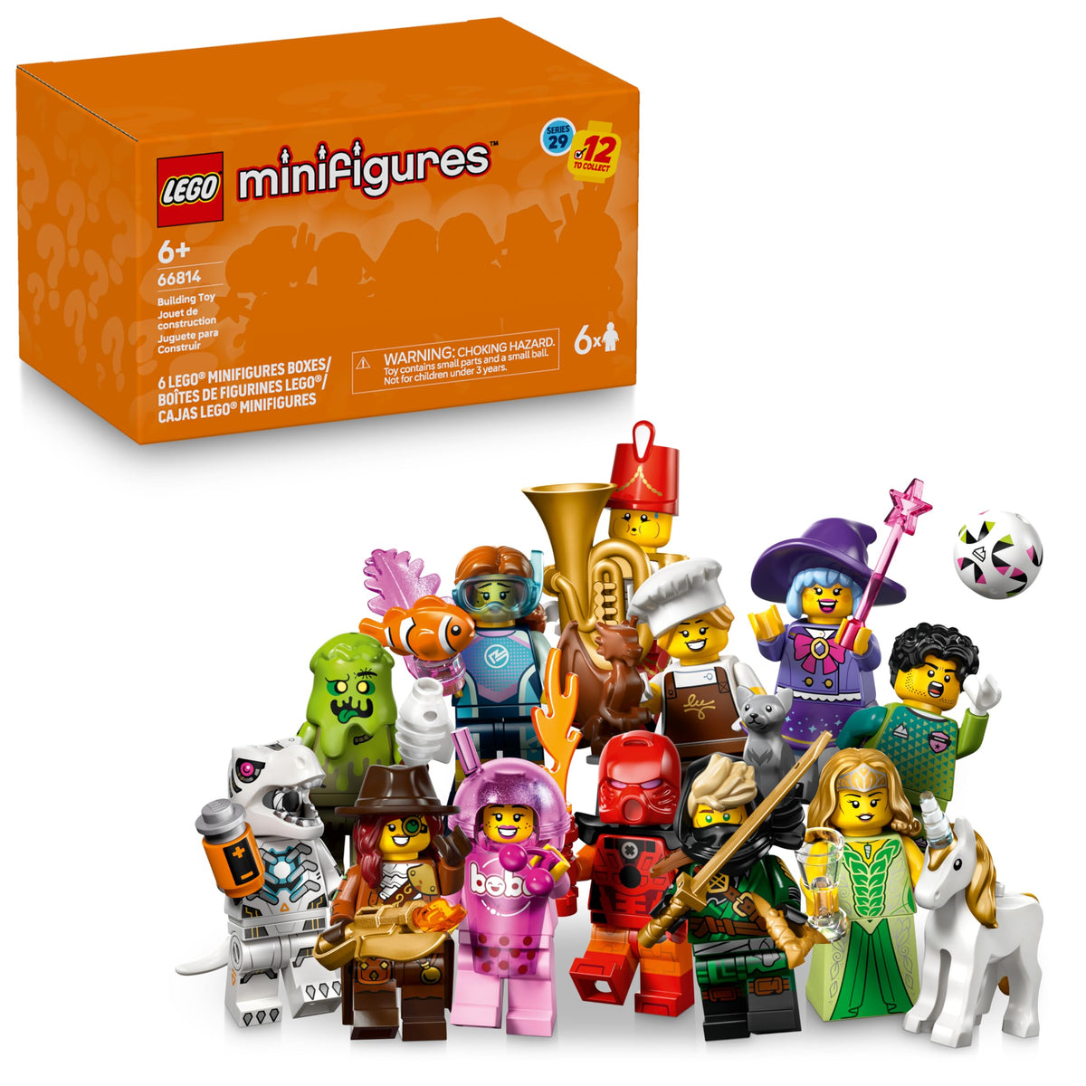 Random Lego mini gifures released from series 29