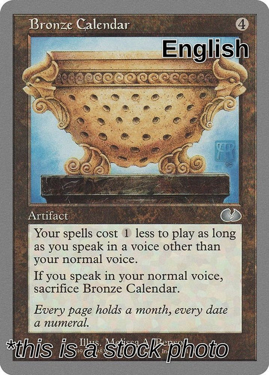 Bronze Calendar