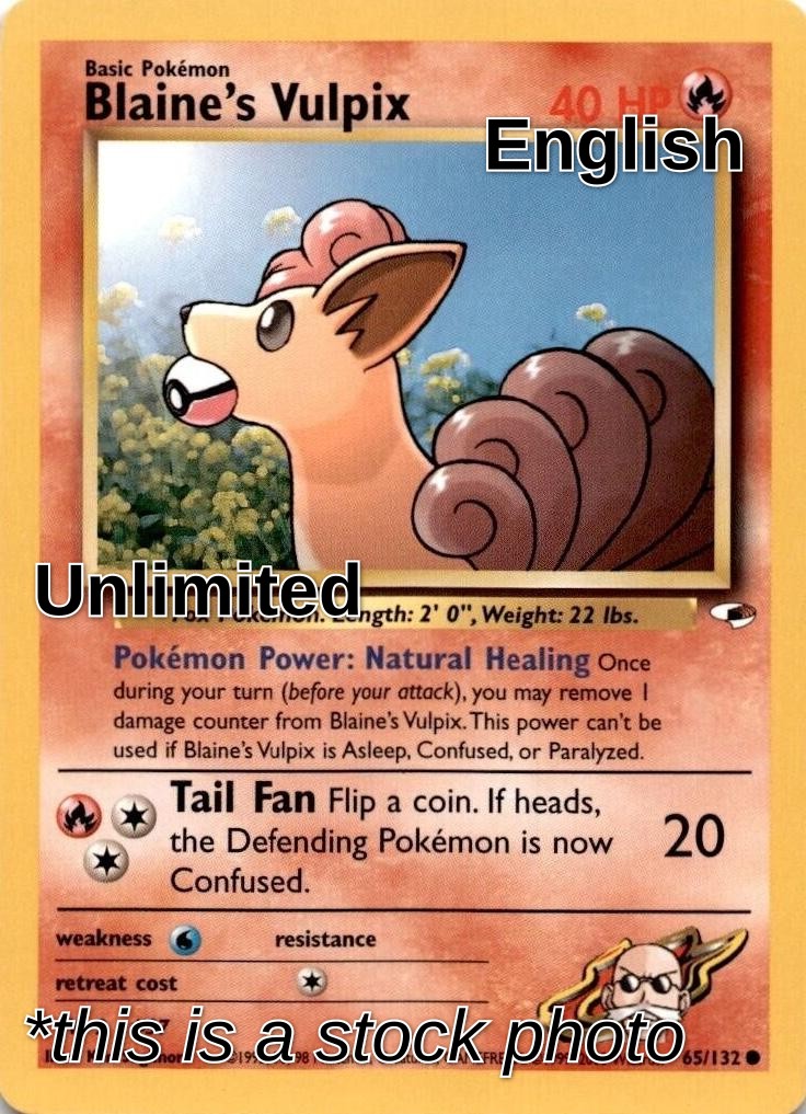 Blaine's Vulpix