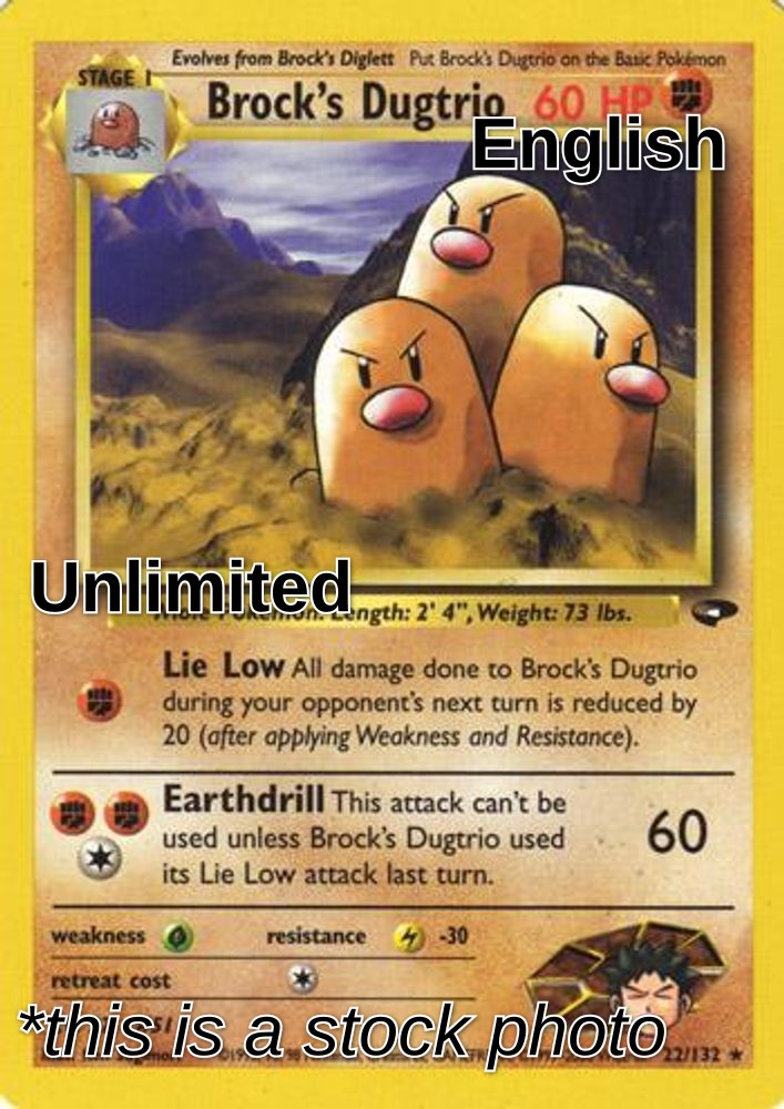 Brock's Dugtrio